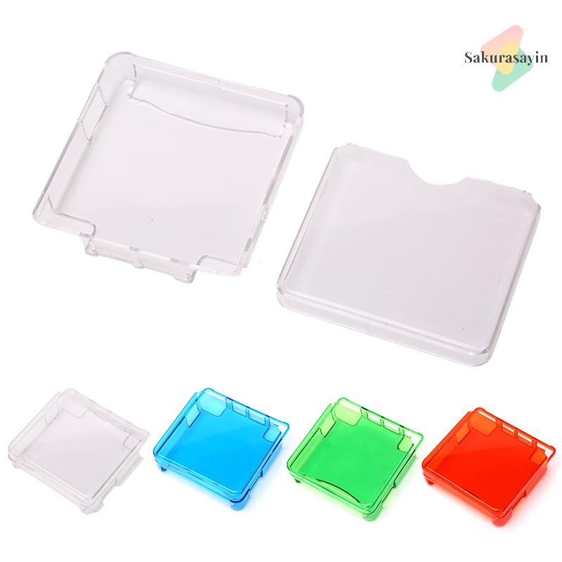 {Sakurasayin} Clear Protective Cover Case Shell For GBA SP Game Console Crystal Cover Case ใหม่