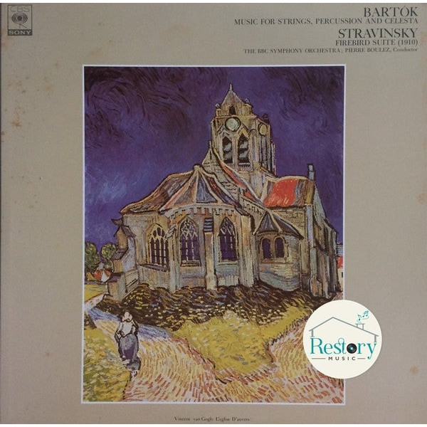 แผ่นเสียง Bela Bartók, Igor Stravinsky, BBC Symphony Orchestra, Pierre Boulez - Music For Strings, P