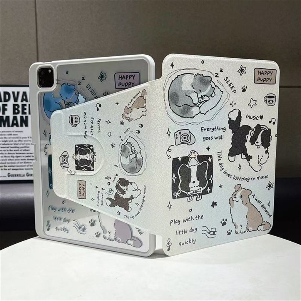 หมุน360องศา เคสไอแพดมีที่ใส่ปากกา Air3/4/5 เจน7/8/9 10.2 pro10.5 แอร์10.9 gen10 2022 โปร11 2018/20/21/22 case for ipad