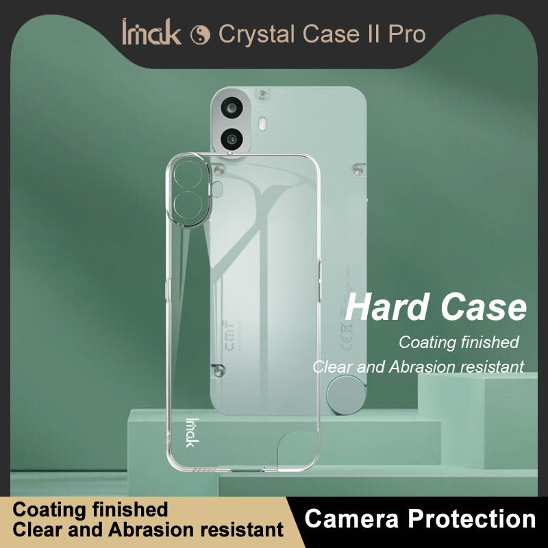 Nothing CMF Phone 1 5G เคส IMAK Crystal II Pro โปร่งใส Hard สําหรับ Nothing CMF Phone1 5G