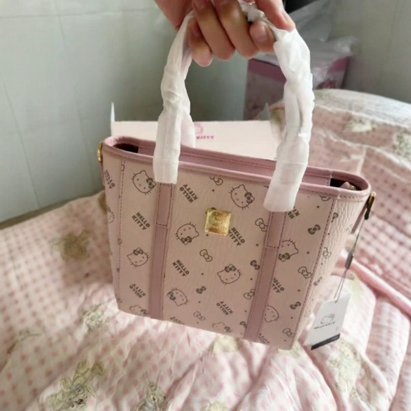 Mousoon KT Bag Classic Printing New Large Capacity Girl One-Shoulder Portable Messenger Bag