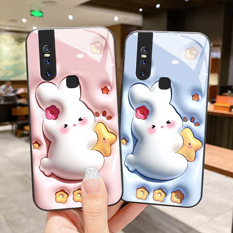 เหมาะสำหรับ VIVO V15 V23e V19 V23 V9 Youth 6GB V21 4G 5G V11 V11i V20 Pro V21s ป้องกันกรณีโทรศัพท์เล