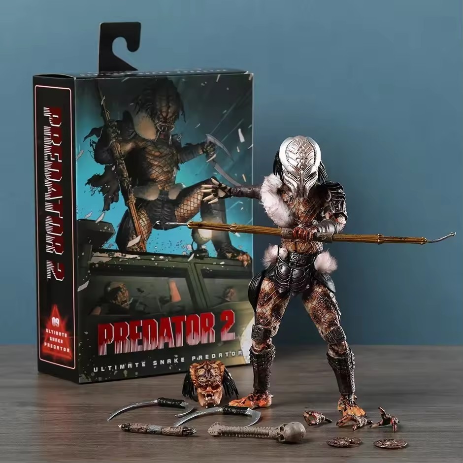 20 ซม. NECA Predator 2 Ultimate Snake Predator Action Figure