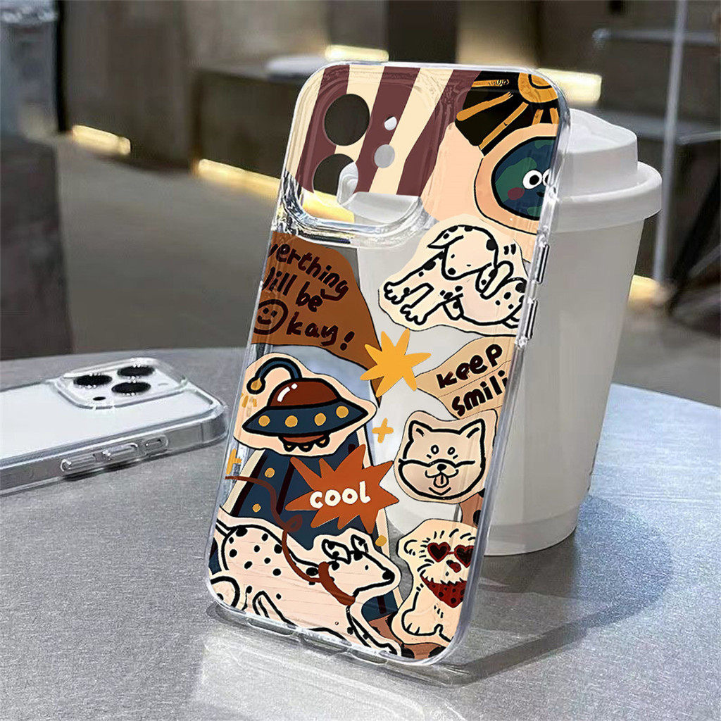 เคสซัมซุง สำหรับ Samsung A57 A37 A07 A17 A05S A55 A05 A06 A16 A15 A35 A54 A26 A36 A56 A22 S24 FE S23 S22 Ultra เคสมือถือ - รูปที่ 7