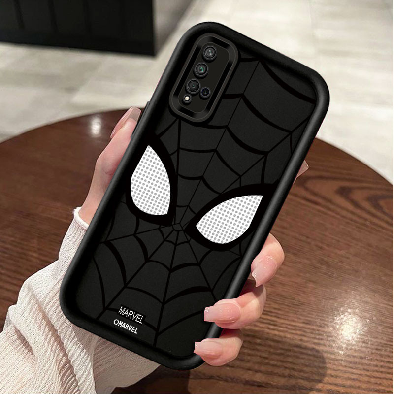 Spider Man Line Mask Chan เคสโทรศัพท์สําหรับ HUAWEI nova 5t 7i 6se y6p y7a p30 pro p40 y7 2019 y7 pr