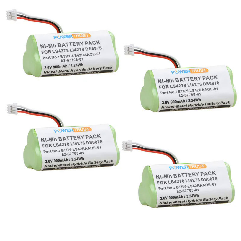 900mAh 3.6V Ni-Mh LS4278 LS4278-M Battery for Motorola Symbol LI4278 DS6878 Barcode Scanner 82-67705