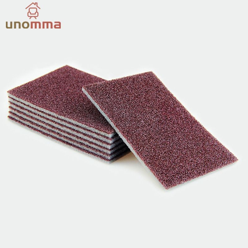 🎈ฟองน้ำขจัดสนิม บล็อกฟองน้ําล้างจาน ทําความสะอาดหม้อ unomma - รูปที่ 5