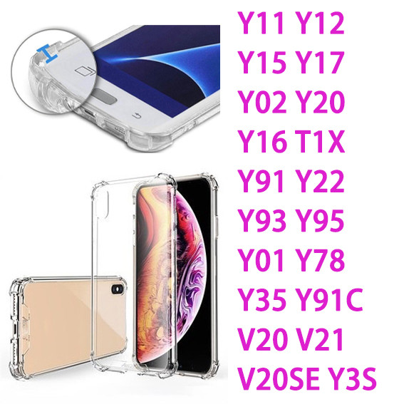 เคสใสกันกระแทกคิงคอง KingKong Case VIVO V20SE V20 V21 V23E V25 Y91 Y91C Y11 Y33S Y21T T1X Y21 2021 Y