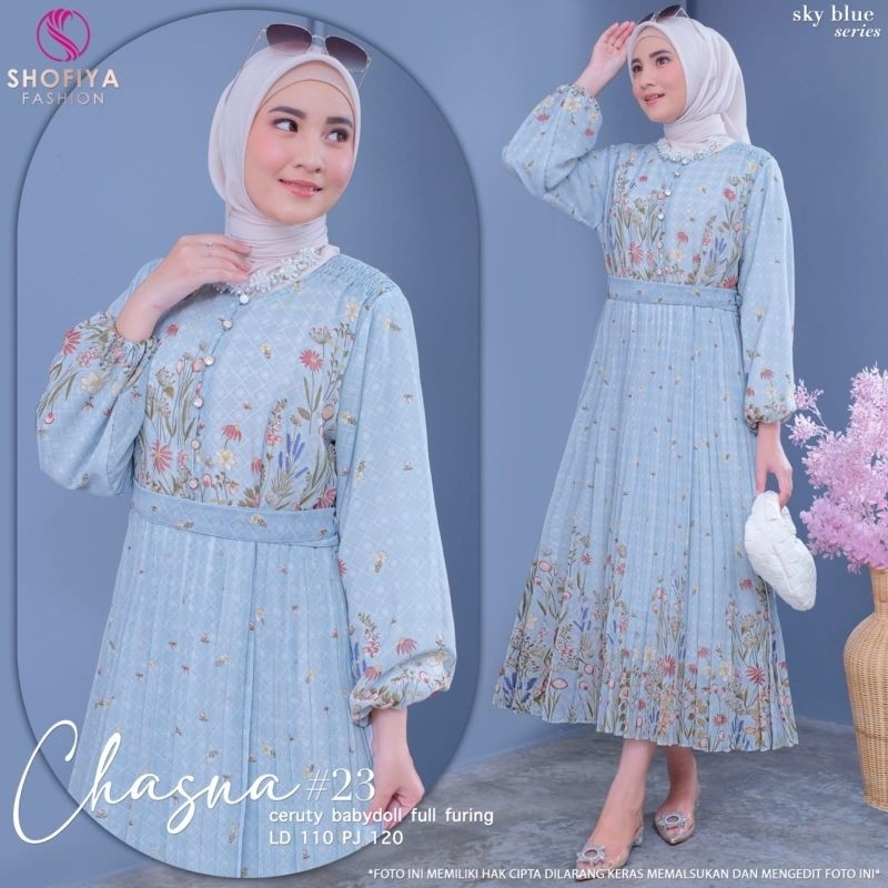 Riva Fashion - DIRRA • KRITA • CHASNA • NAYA • THARA BY SHOFIYA BEAUTIFUL MUSLIM WOMENS DRESS GAMIS 