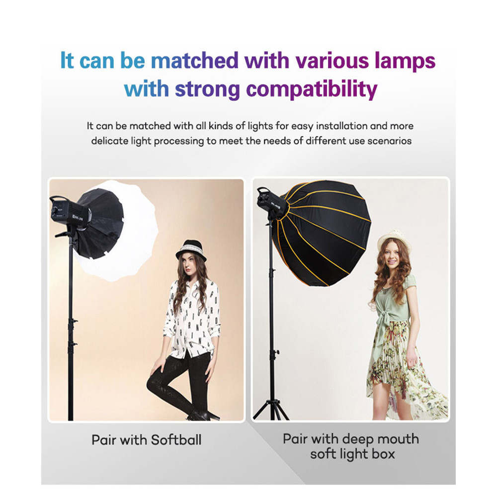 Lathifshp Flash Fill Light Stedy Cool White 5600K 300W Studio Light - BKL-300-D