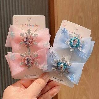 เครื่องประดับผมกิ๊บติดผมราชินีน้ําแข็งเกล็ดหิมะสีน้ําเงินสําหรับเด็กผู้หญิง, ของขวัญวันเกิดเล่นเครื่องประดับผม Aisha Princess Headwear