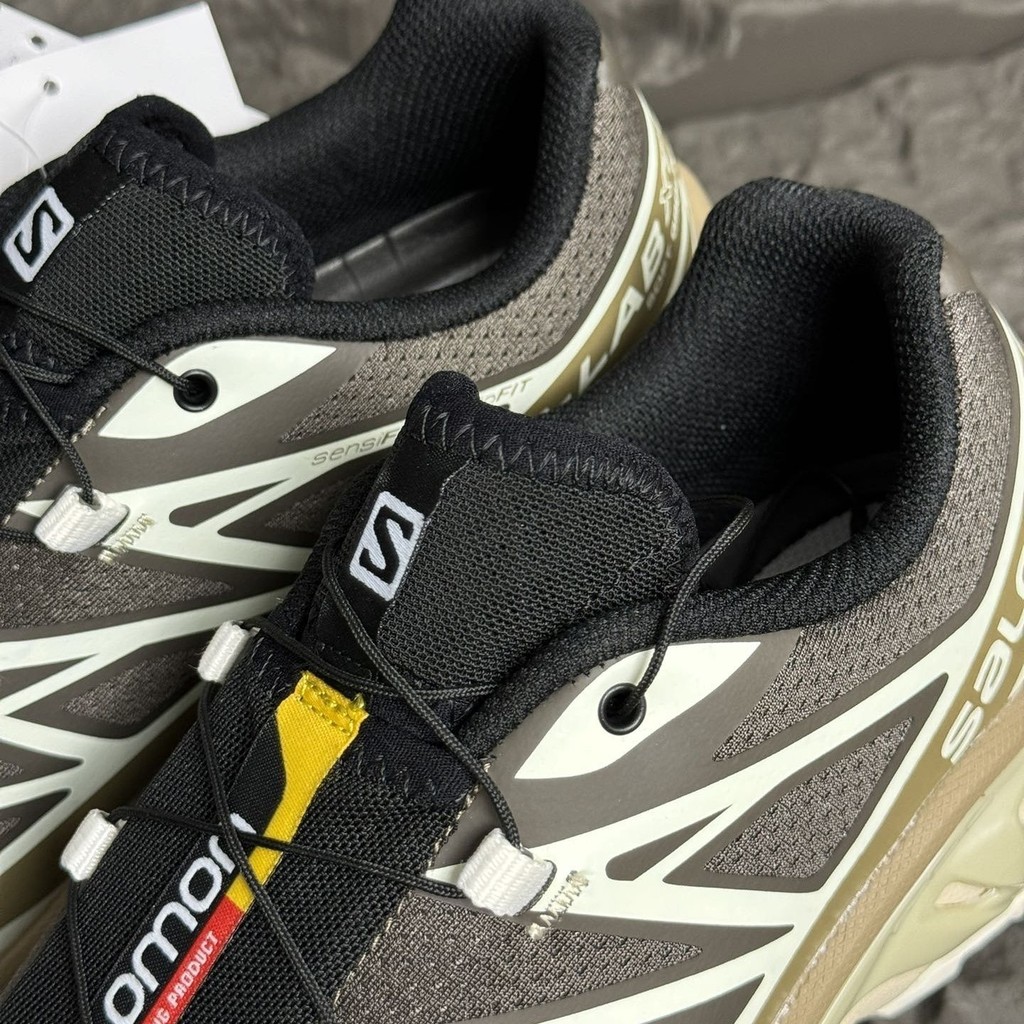 Salomon XT6 ฟังก์ชั่นกลางแจ้งกันลื่น Off-Road รองเท้ากีฬาลําลองระบายอากาศ