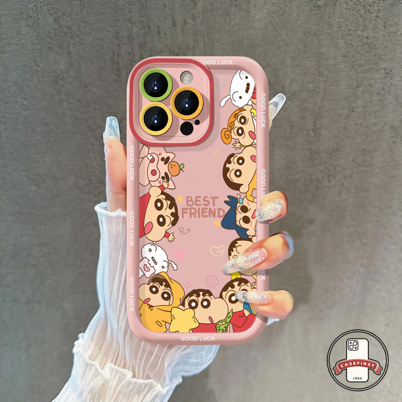 การ์ตูนดินสอสีเทียนคู่รักชินชานนุ่ม เคส Tecno Spark 20C 10C 10 20 Pro infinix Hot 40i 30 20 12 11 Play Smart 7 8 6 5 Pro ราคา ถูกที่สุด ดีลบีเคเค แกลเลอรีภาพที่ 6