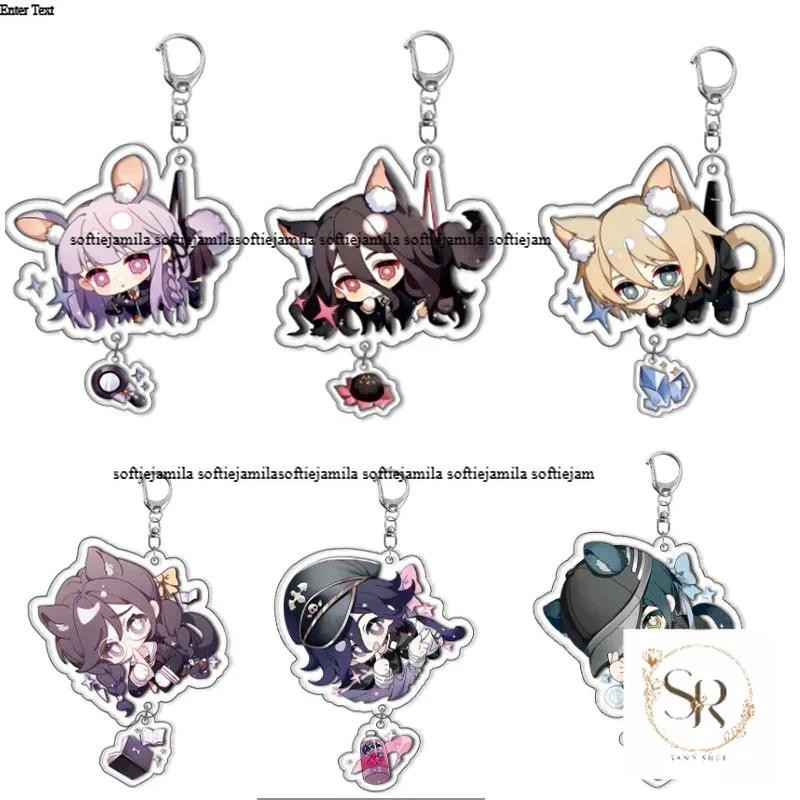 พวงกุญแจเกม Danganronpa V3: Killing Harmony nagato komaeda Hinata Hajime Pendant Key Chain