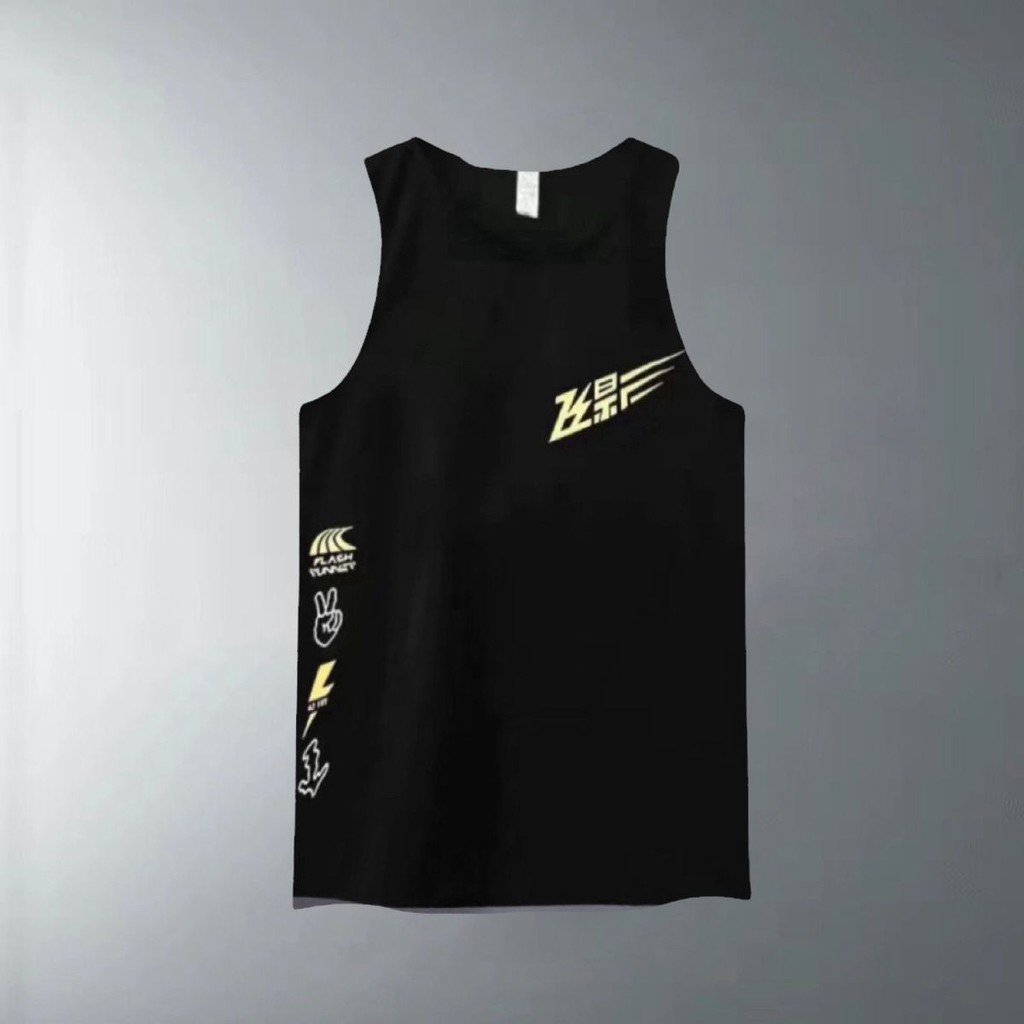 < พร้อมสต็อก คําสั่ง > บิน เงา วิ่งกีฬา เร็ว-การอบแห้ง ตาข่ายเสื้อกั๊กฤดูร้อนแขนกุดมืออาชีพมาราธอนเสื้อกั๊กกางเกงขาสั้นคู่ชุดสองชิ้น - รูปที่ 5