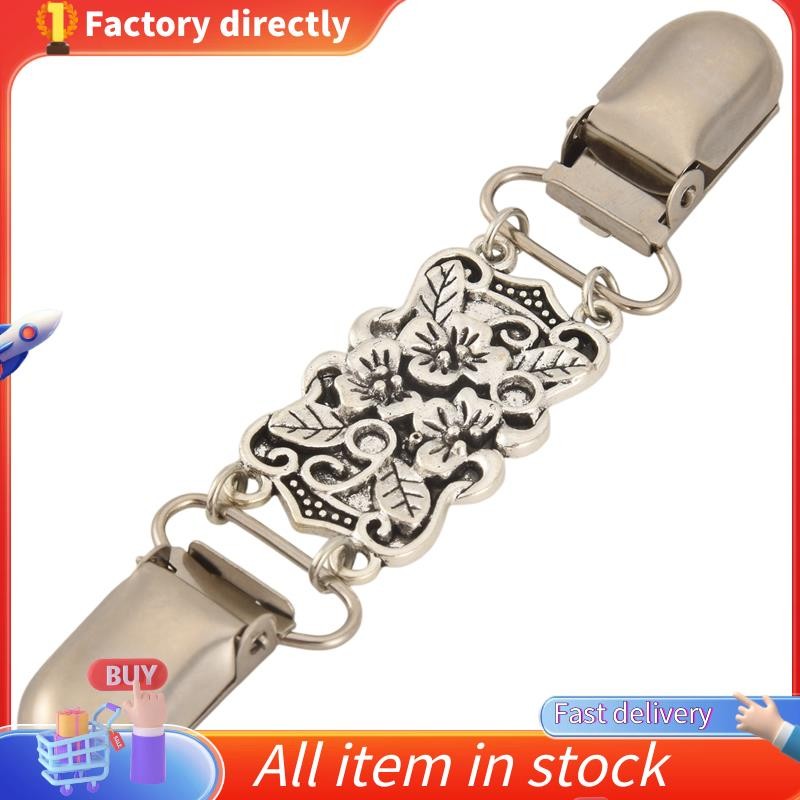 Retro Cardigan Clip Sweater Clip Women Filigree Cinch For Back Of Dresses Shawl Clip