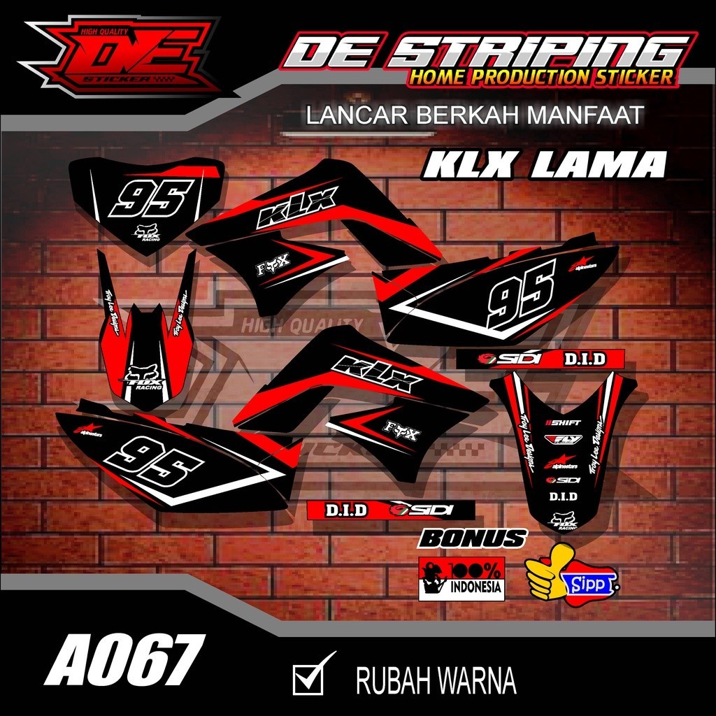 สติ๊กเกอร์ Klx Striping Old Klx Klx 150 Old