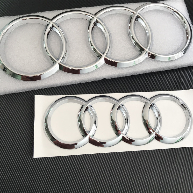 โรงงานเดิม Audi China Grid Label ป้ายรถ A3 ป้ายด้านหน้า A5/A4L/A7 ป้ายสี่แหวน Q2L/Q3Q5L/Q7 ป้ายหาง