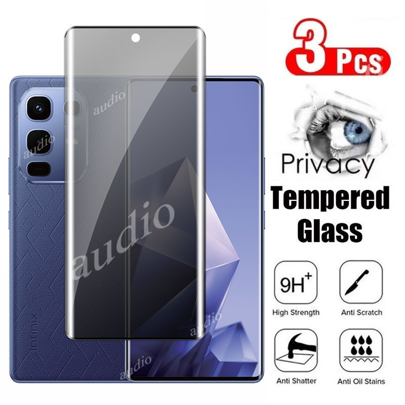 Infinix Note 50s 5G 2025 Full Curved ตัวป้องกันหน้าจอความเป็นส่วนตัวสําหรับ Infinix Note 50S Note50s