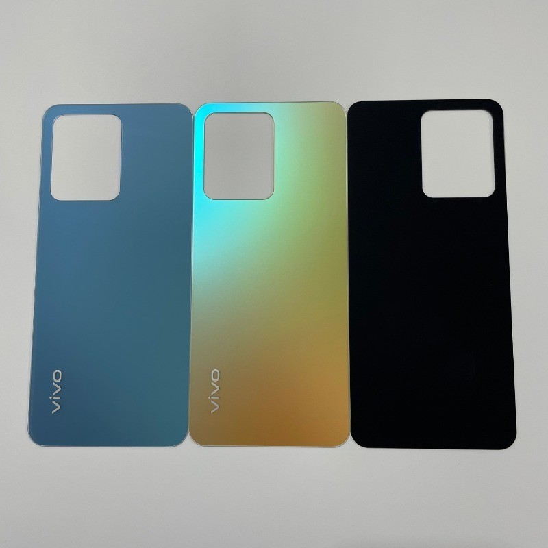 สําหรับ Vivo V23 5G ฝาหลังแบตเตอรี่ประตูด้านหลังกรณี V2130 พร้อมเลนส์