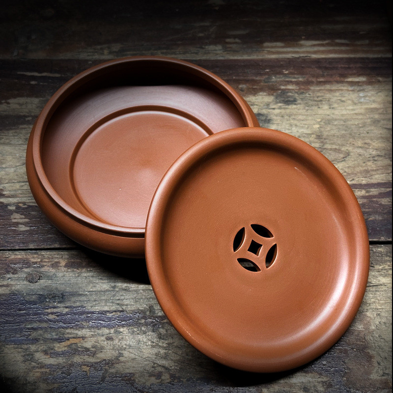 [Guanyun] Zhu โคลนหม้อ Cheng Chaoshan Kung Fu ถาดชา Travel Coaster น้ําเก็บชา Cheng ครัวเรือนท่อระบายน้ําผู้ถือกาน้ําชาแห้ง Bubble ตาราง [T2-902-01]