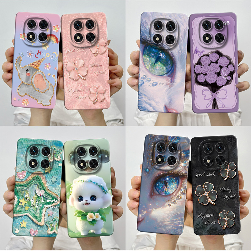 สําหรับ Redmi หมายเหตุ 14 Pro 5G 2025 กรณีความงามสวยผีเสื้อดอกไม้ซิลิโคนอ่อนนุ่มกันกระแทกสําหรับหมายเหตุ 14Pro Note14Pro ป้องกันโทรศัพท์ปกหลัง
