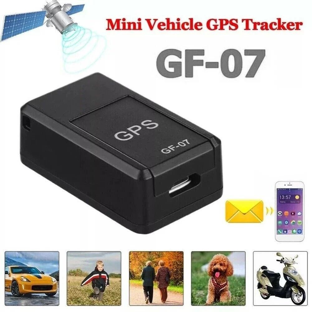 GF-07 Mini GPS Car Tracker GPS Tracker จักรยาน Anti-theft Padlock รถจักรยานยนต์ GPS Tracker Airtag G