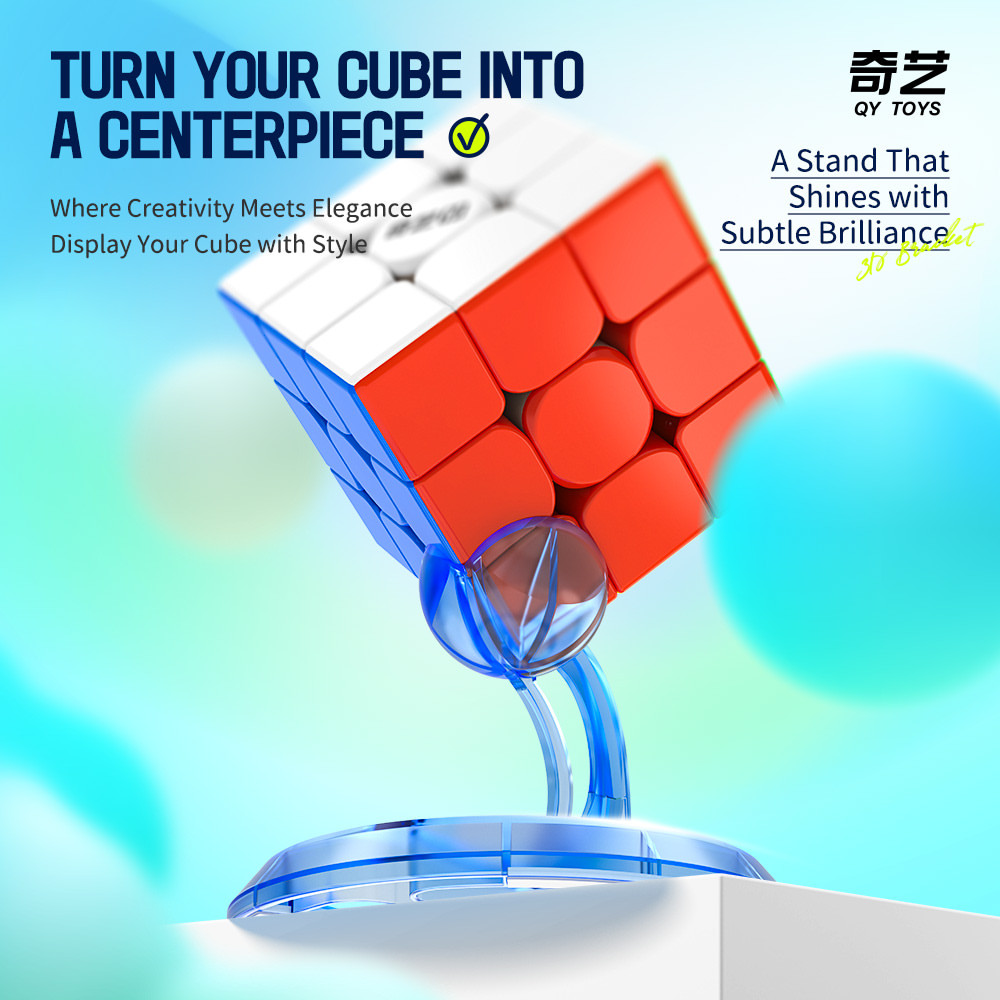 ขายึด QiYi 3D สําหรับขาตั้งโปร่งใส Speed Cube