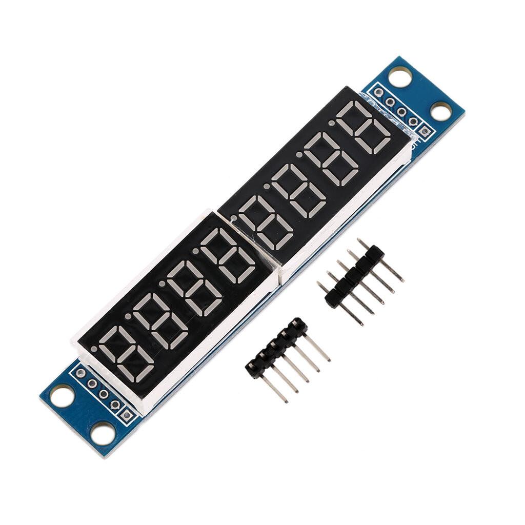 7 Segment 8-Digit with MAX7219 Module โมดูลแสดงผลตัวเลข 8 หลัก
