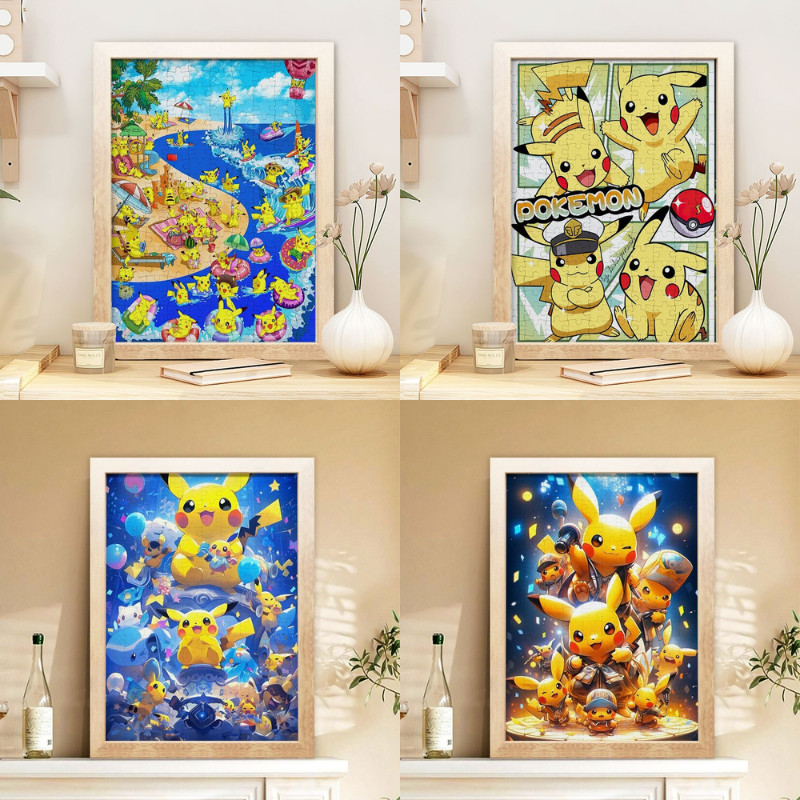 📣พร้อมส่ง📣【จิ๊กซอว์ โปเกมอน】Jigsaw puzzle จิ๊กซอว์ 1000 ชิ้นของเด็ก จิ๊กซอว์ไม้ 1000 ชิ้น จิ๊กซอว์ 1000 ชิ้นสำหรับผู้ใหญ่ จิ๊กซอ จิ๊กซอว์ 500 ชิ้น🧩จิ๊กซอว์ 1000 ชิ้น สำหรับ ผู้ใหญ่ ตัวต่อจิ๊กซอว์ จิ๊กซอว์ การ์ตูน