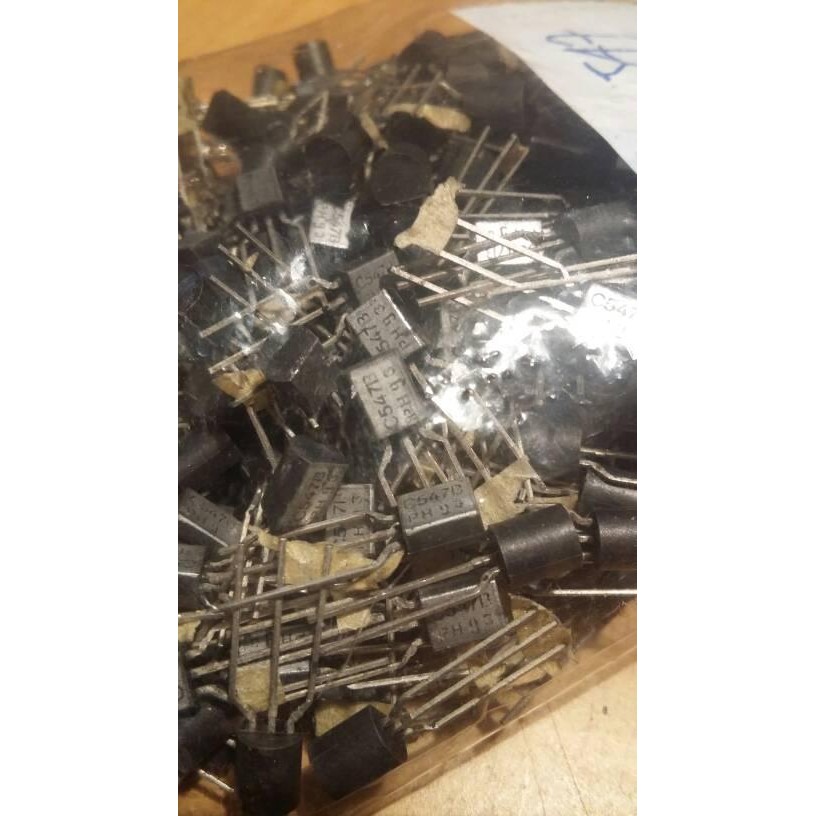 Part BC547 BC 547 อุปกรณ์ไฟฟ้า Philips Nos