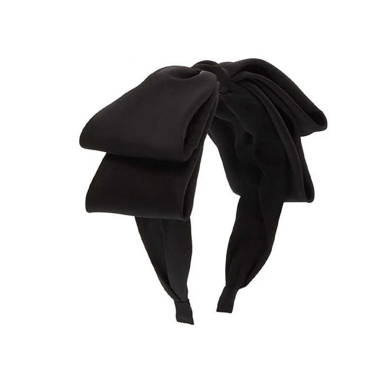 ที่คาดผมโบว์สองชั้นสำหรับผู้หญิง 2025 สไตล์ใหม่ ที่คาดผมระดับไฮเอนด์อเนกประสงค์สำหรับออกไปข้างนอก อุปกรณ์เสริมผมทรงสูง - รูปที่ 3