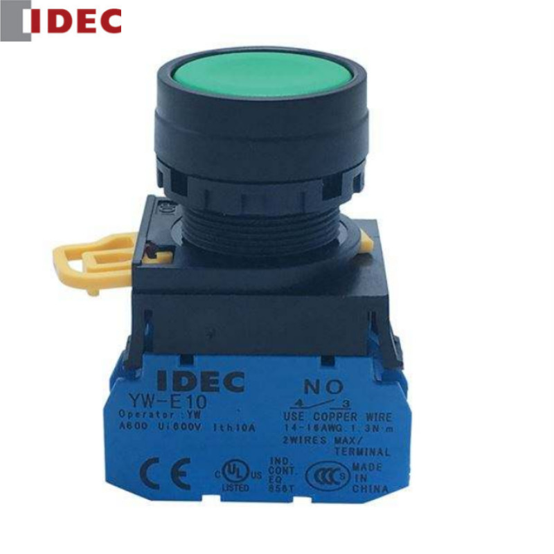 YW1B-M1E10R, M1E01G, M1E11Y, M1E20B, M1E02S, M1E22W IDEC สวิทช์