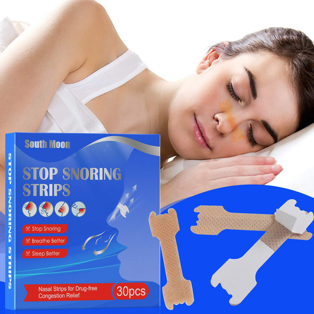 Breathing Nasal Strips Right Way Stop Snoring Anti Snoring Strips Easier Better Breathe Health Care Sleeping Well