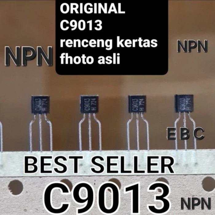 DDL99 c9013 2sc9013 s9013 cs 9013 ทรานซิสเตอร์