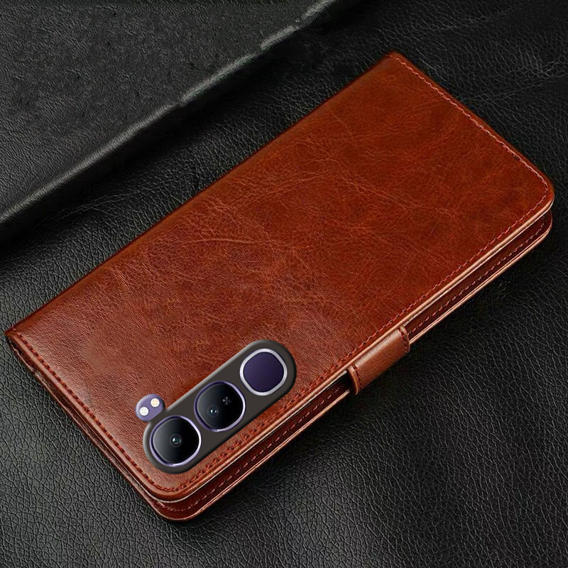 สําหรับ VIVO X200 V40 Lite Pro Y200 Y19s Y28S 5G 4G VIVOV40Lite VIVOY200 VIVOY19s เคสโทรศัพท์พลิกกระ