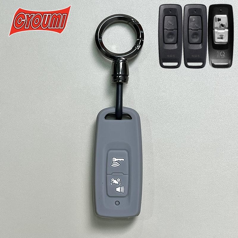 สําหรับhonda Sh Vision PCX 160 PCX160 Scoopy Giorno + Giorno Filano Froza 350 Adv 150 Adv 350 Click 160 ตะกั่ว 125 2022-2024 สังกะสีพวงกุญแจซิลิโคนฝาครอบรถ - รูปที่ 4