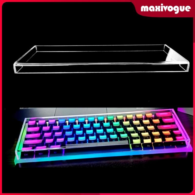 [สูงสุด] แป้นพิมพ์ฝาครอบกันฝุ่นเคสป้องกันใส 108 คีย์พรีเมี่ยมใช้งานง่ายฝาครอบแป้นพิมพ์อะคริลิคมืออาชีพสําหรับ