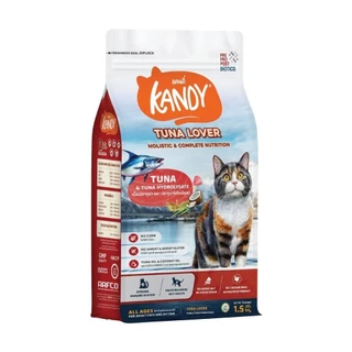 [แพ็คคู่] Kandy Package 1.5 Kg x 2 ถุง อาหารแมว โปรตีนหลักในรูปแบบไฮโดรไลเซท และ Posbiotic ช่วยเรื่องการดูดซึมสารอาหาร