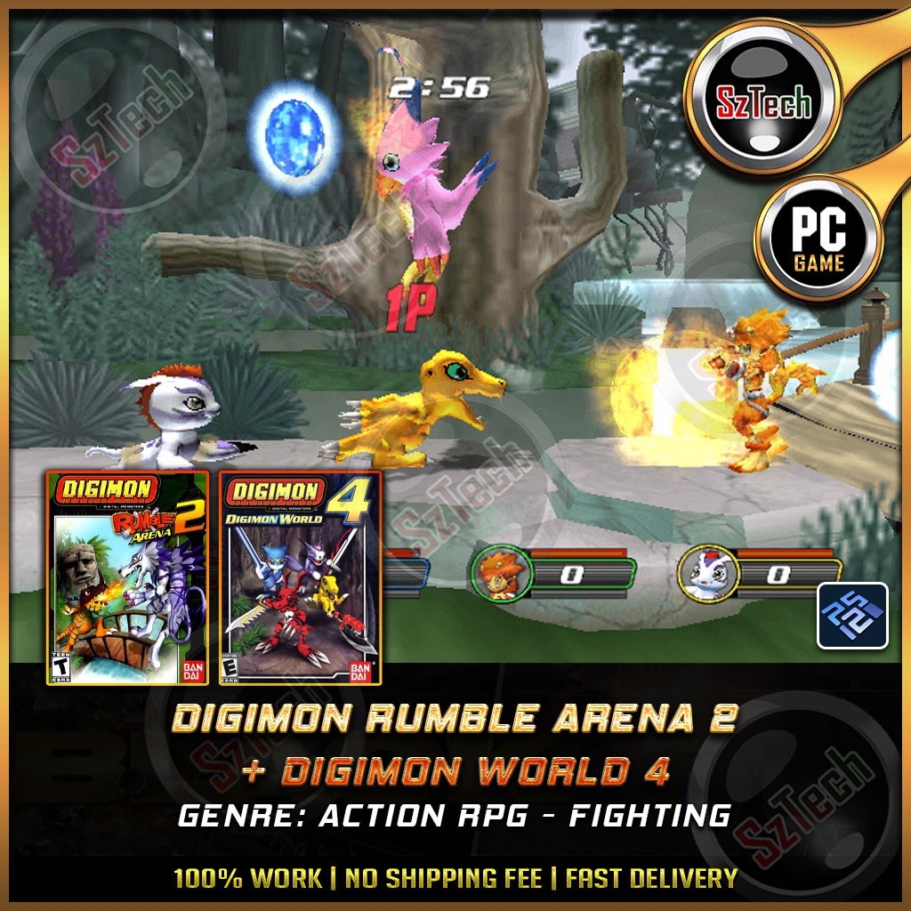 Digimon Rumble Arena 2 | Digimon World 4 [ PC/Laptop GAME] 🔥Offline Games🔥Digimon🔥PCSX2 Emulator🔥