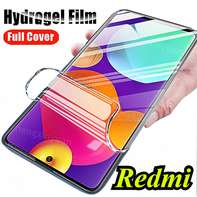 สําหรับredmi Note 14 13 12 Pro Plus 5G 2024 ป้องกันหน้าจอฟิล์มHydrogelนุ่มสําหรับNote14 Note14Pro 14ProPlus Note13 4G Note12 13Pro + 12Pro Note13ProPlus