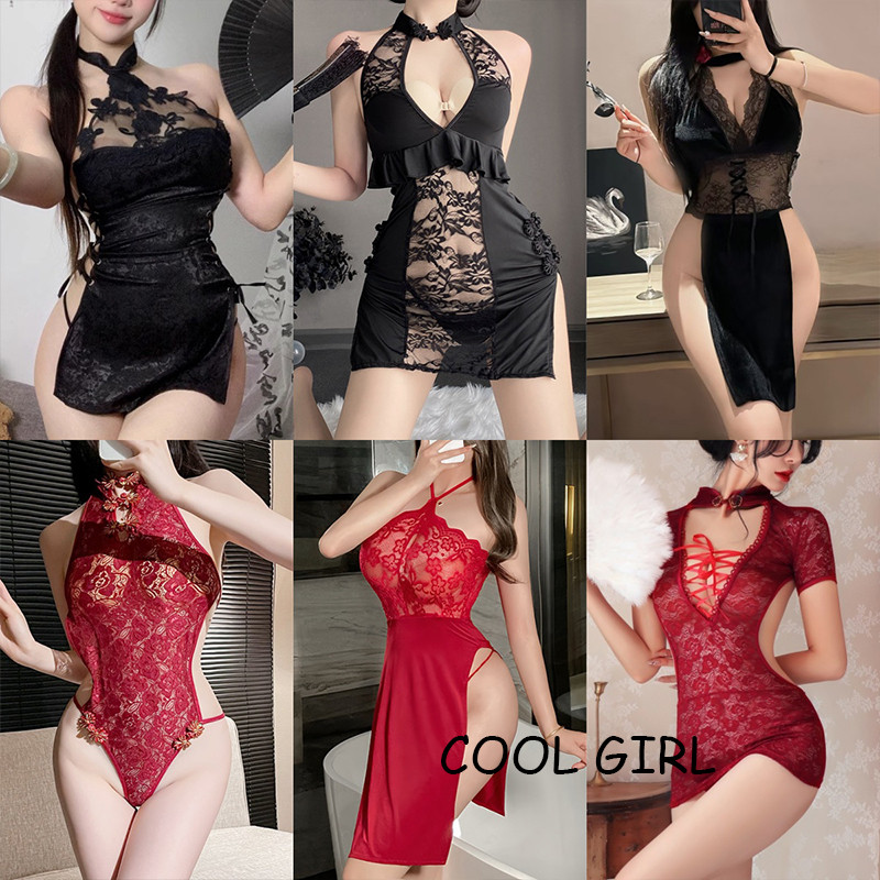 🖤girl🖤ชุดนอนเซ็กซี่ กี่เพ้า ลูกไม้ ชุดยั่วผัว หลากหลายสไตล์ สุดเซ็กซี่ ส่งจากไทย