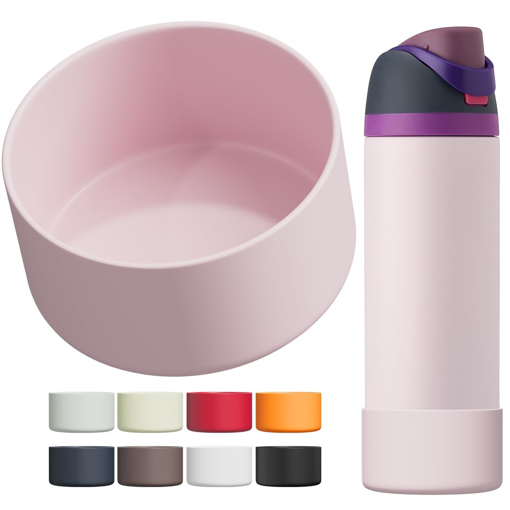 ซิลิโคนขวดน้ำ Boot สำหรับ owala 24oz 32oz 40oz Anti-SLIP ป้องกันด้านล่างกันชนสำหรับ freeip
