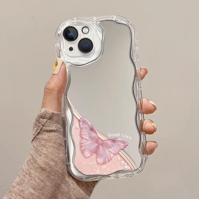 Simple Dragonfly รูปแบบโปร่งใสเลนส์สําหรับ Vivo T1 5G T1x 4G T2 4G T3 V15 V15 Pro V17 Neo V9 Youth V