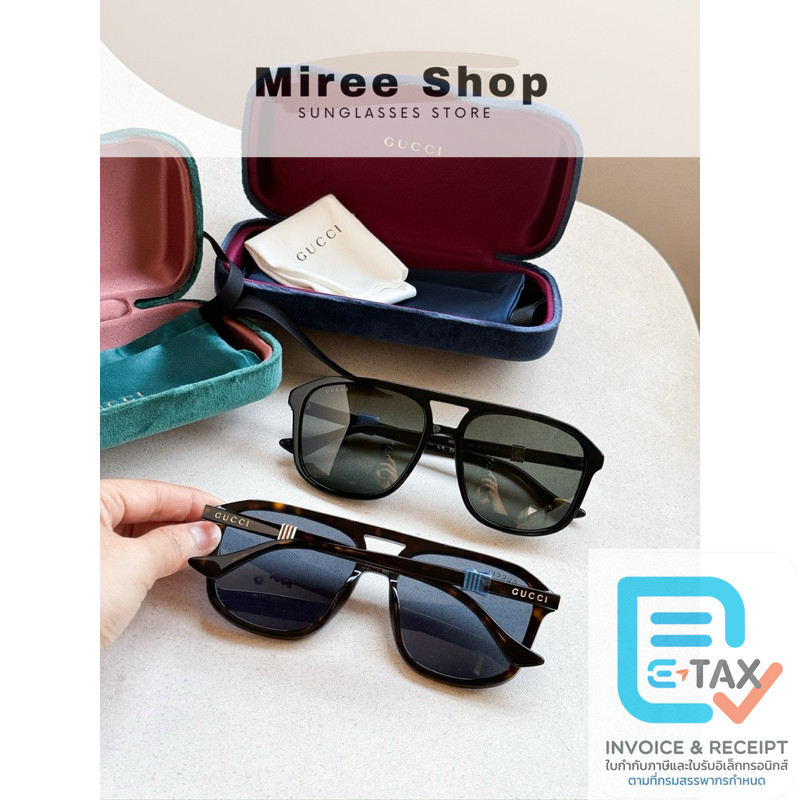 Gucci Acetate Aviators ทรงนักบินสุดเท่ GG1494S