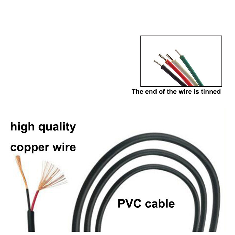 5pcs 1M 0.3M 3.5 มม.3 4 เสาสเตอริโอ AUX ชายหญิงสายไฟ Audio Extension Cable 3 4 ลวด pin Line 3.5 มม.DIY Cable Core THK2