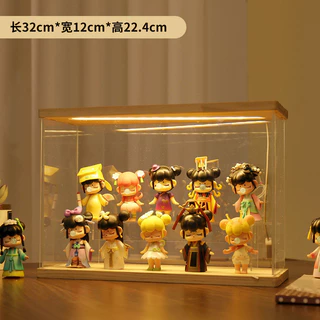 🇹🇭ส่งจากไทย🇹🇭 [กล่องไม้LED]กล่องใส่ฟิกเกอร์ ตู้โชว์โมเดล Doll กล่องโชว์โมเดล ด้วยแสงสว่าง ฟิกเกอร์ ตู้โชว์สำหรับวางของ