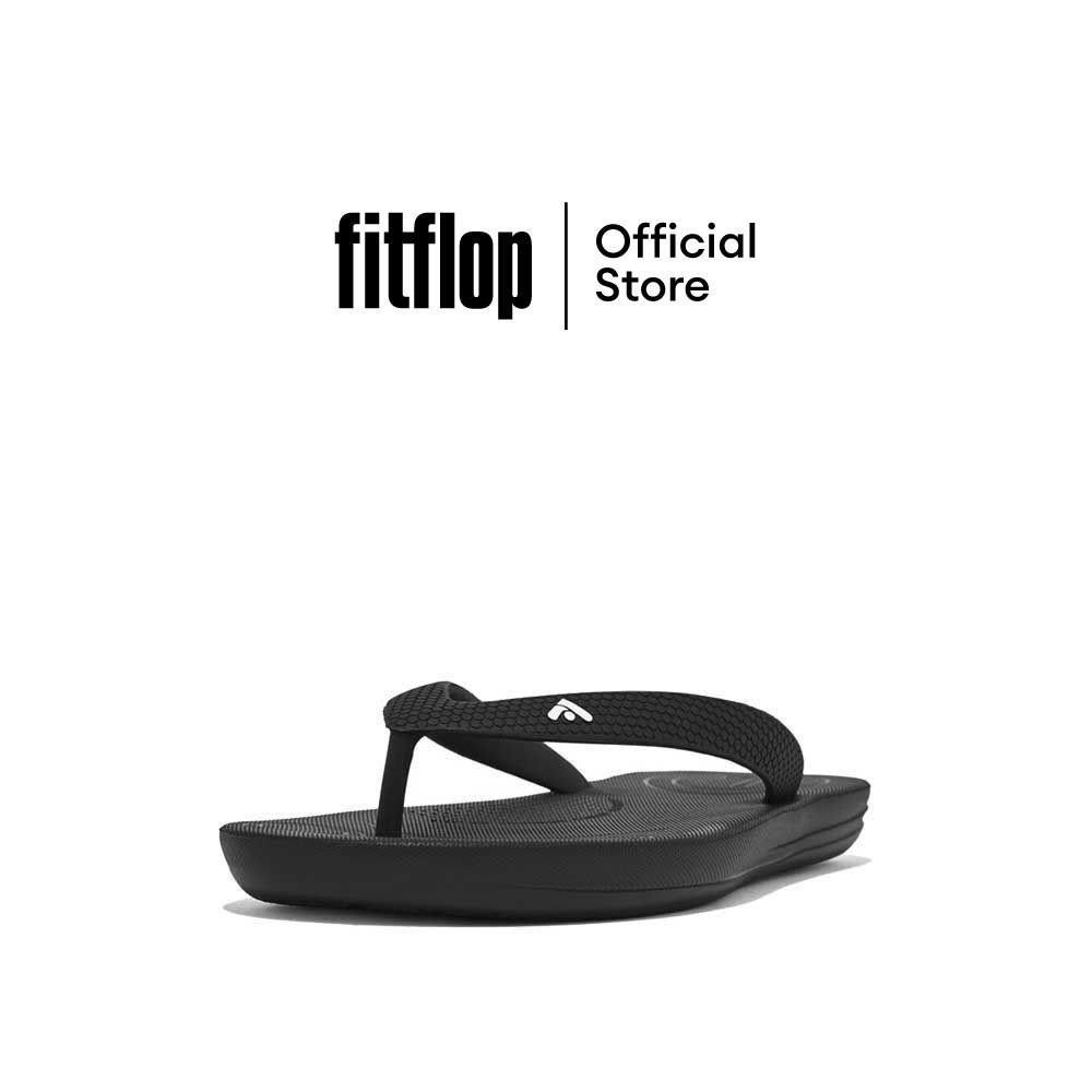FITFLOP IQUSHION KIDS รองเท้าแตะสำหรับเด็ก รุ่น FP2-001 สี BLACK