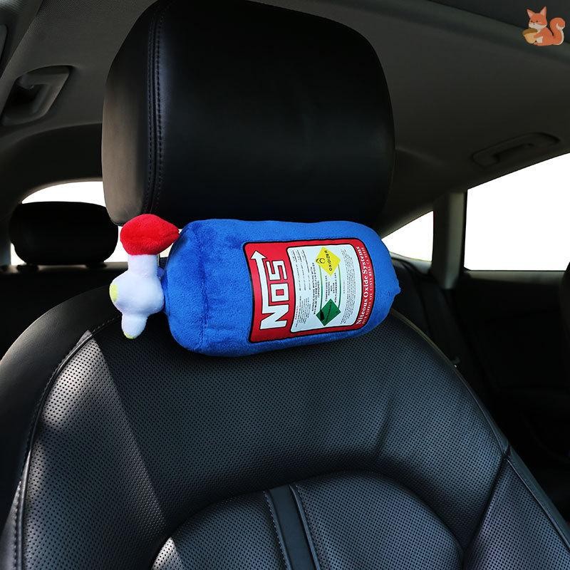 [BI] Nos Car Seat Headrest Car Neck Pillow Cushion Smart Fortwo Headrest Neck Seat TH