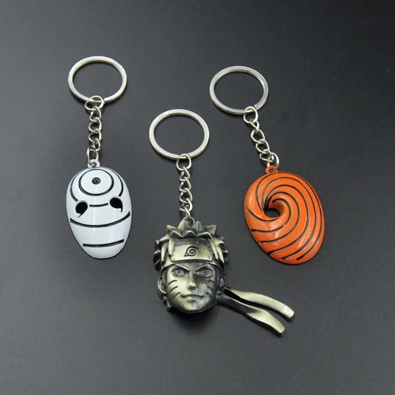 อะนิเมะ Ninja พวงกุญแจ Tobi Obito kakaxi Akatsuki Madara Uchiha จี้ Key Chain Mini หน้ากากพวงกุญแจรถเครื่องประดับของขวัญ ราคา ถูกที่สุด ดีลบีเคเค